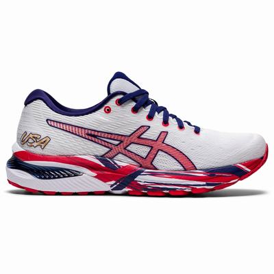 Női Asics Gel-Cumulus 22 Futócipő AS8716524 Fehér/Piros